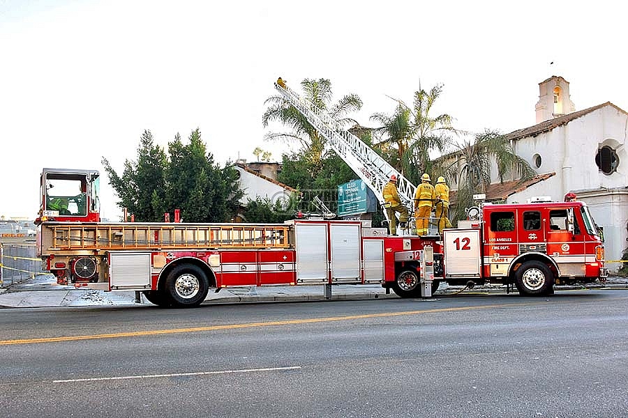 LAFD Fire