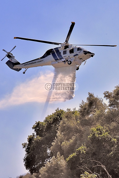 Santa Barbara County Copter 964
