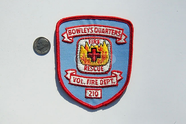 Bowleys Quarters Fire