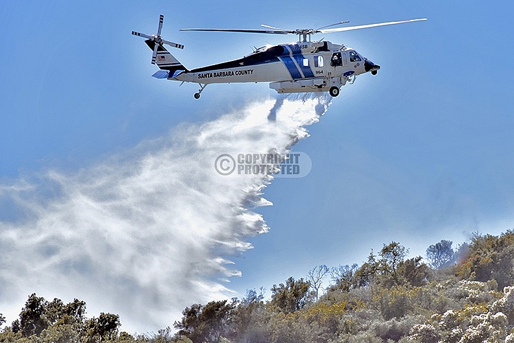 Santa Barbara County Copter 964