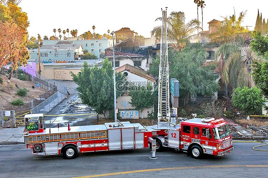 LAFD Fire