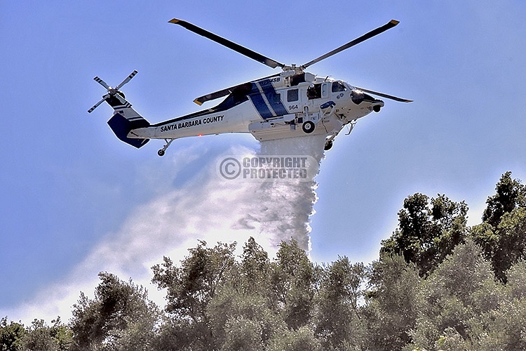 Santa Barbara County Copter 964