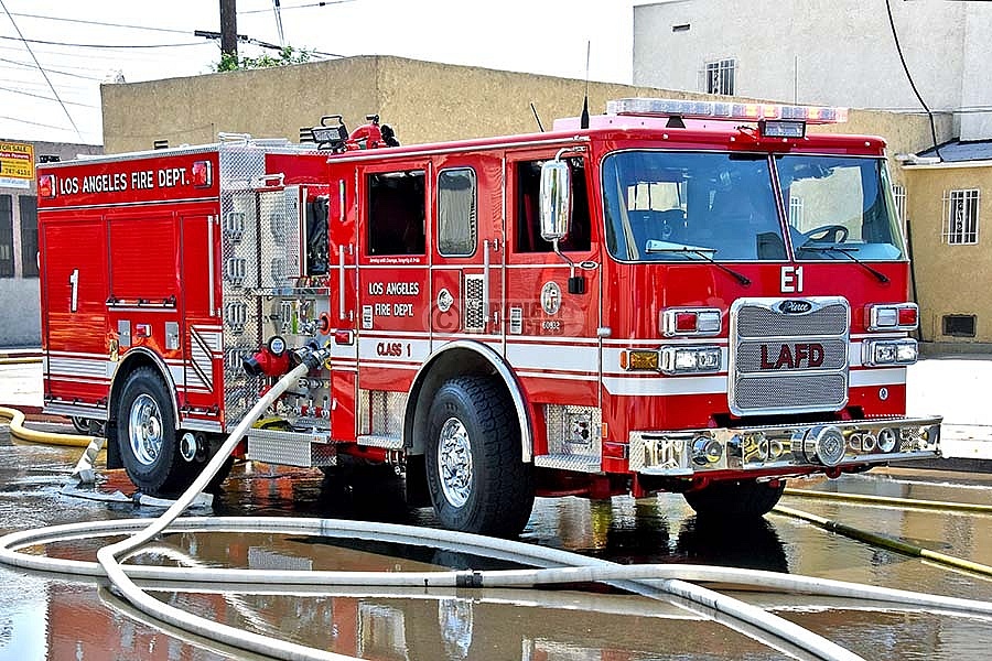 LAFD Fire