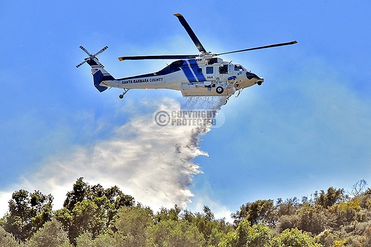Santa Barbara County Copter 964