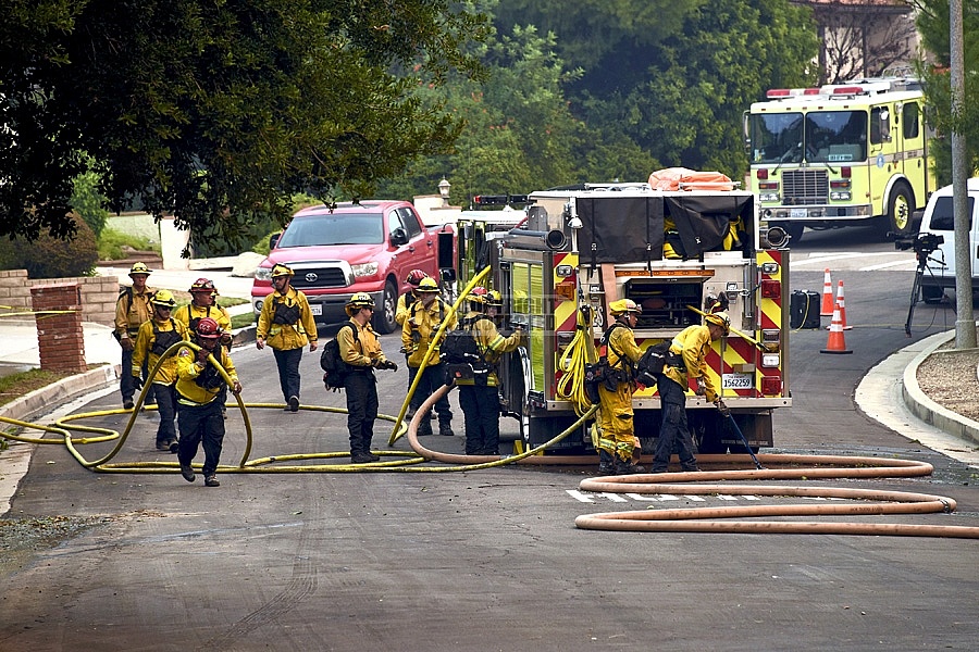 Saddle Ridge Fire