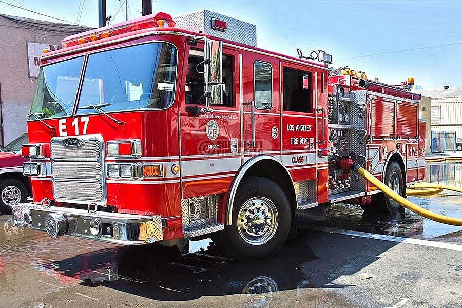 LAFD Fire