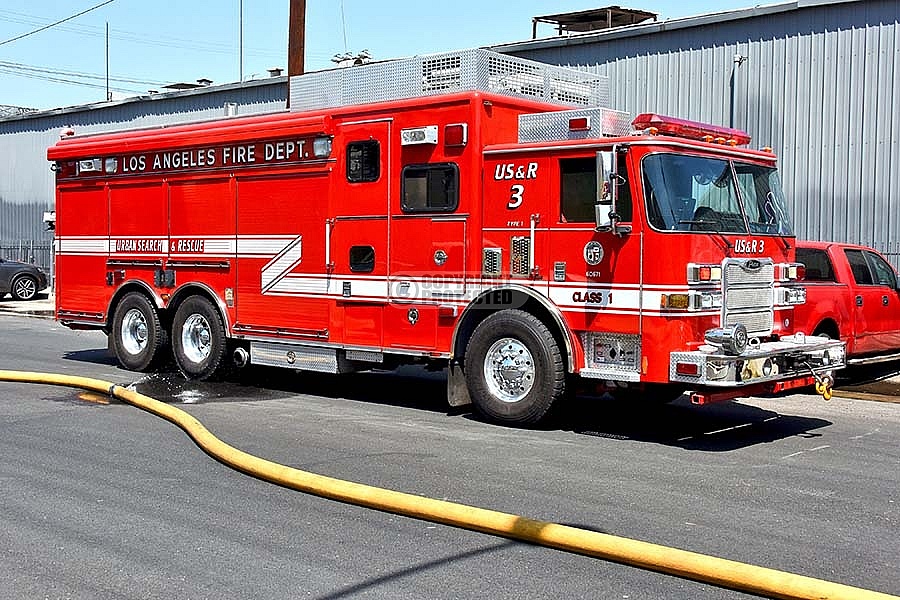 LAFD Fire