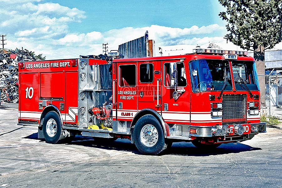 LAFD Fire