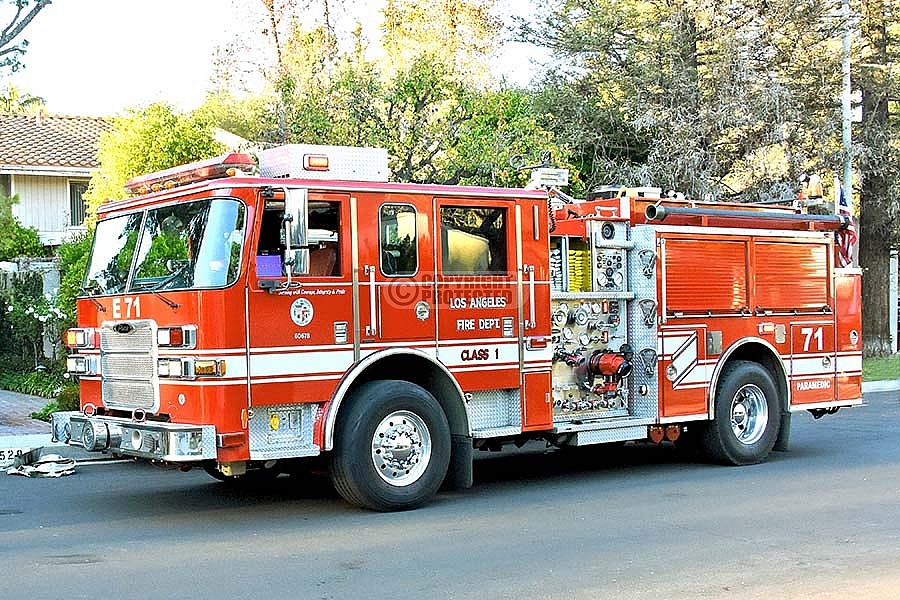 LAFD Fire