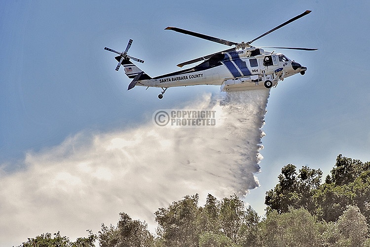 Santa Barbara County Copter 964