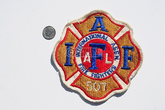 I.A.F.F. Arm Patch