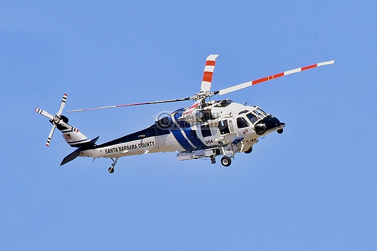 Santa Barbara County Copter 964