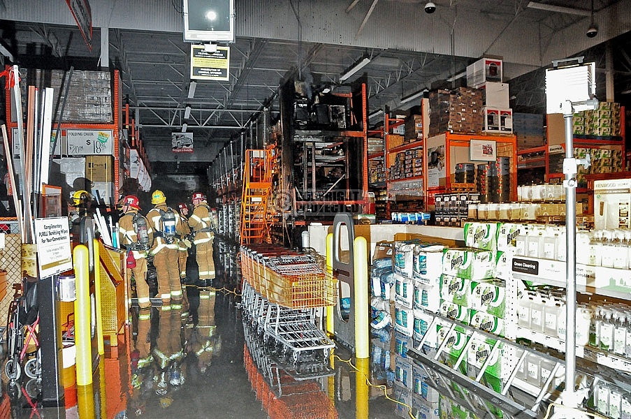 Home Depot 2-Alarm Fire
